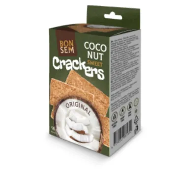 BONSEM Sweet Coconut Crakers 90g Originál