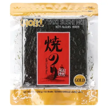 Yaki Sushi Nori 250g - Sushi Mořské Řasy 100 plátků