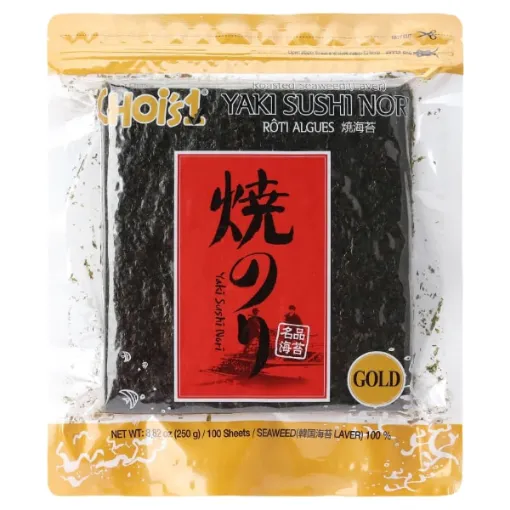 Yaki Sushi Nori 250g - Sushi Mořské Řasy 100 plátků