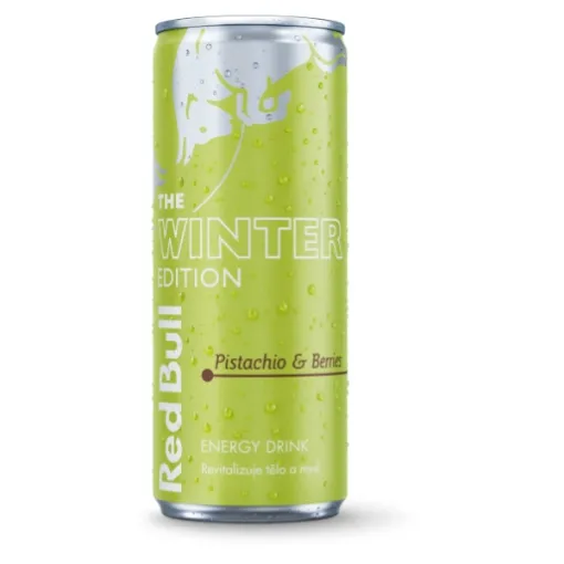 RedBull CZ 250ml WINTER Edition - Pistachio a Berries