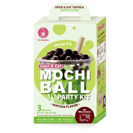 Bubble Tea Mochi Ball 195g Matcha (DIY KIT - 3 Cups)