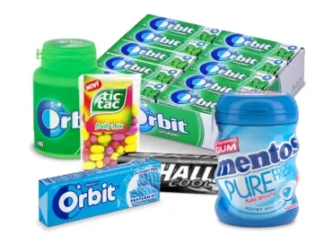 Obrázek pro kategorii Žvýkačky, Tictac, Halls....