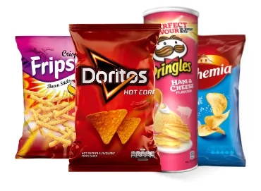 Obrázek pro kategorii Chipsy, snacksy, krekry